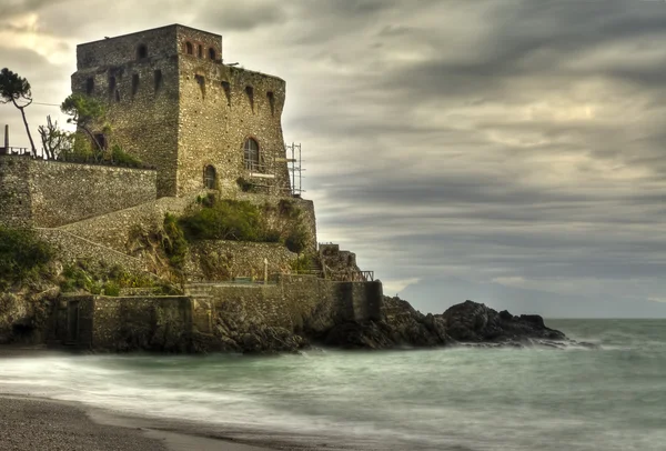 Erchie, fishing village, Amalfi coast — Stock Photo, Image