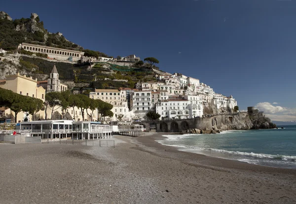 Spiaggia di Amalfi — Foto Stock