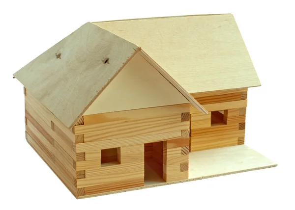 Stock image Small model house made ​​of wood