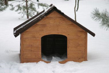 Dog house clipart