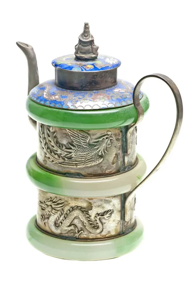 Old chinese teapot — Stock Photo, Image