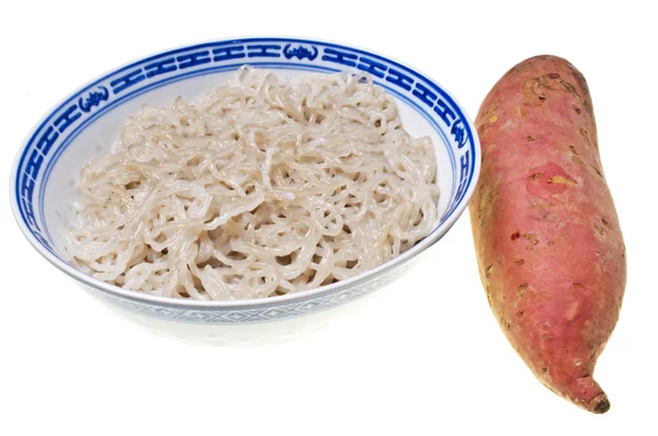 Sweet potato noodles — Stock Photo, Image