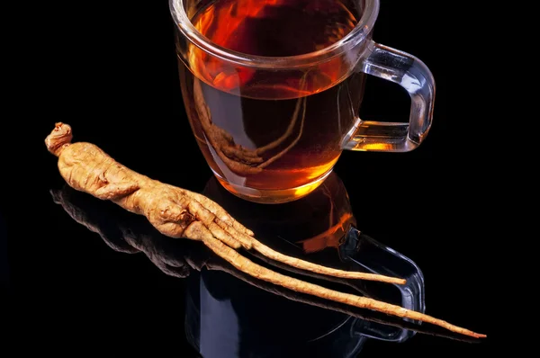 Ginseng tea — Stock Photo, Image