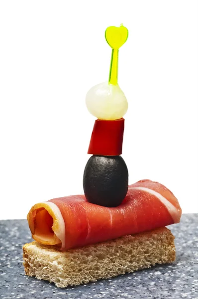 Ham starter — Stock Photo, Image