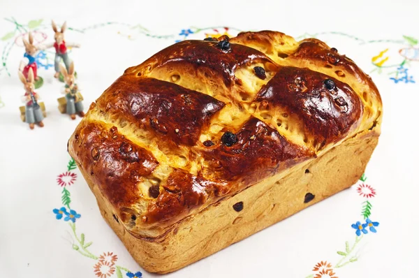 Chleb Wielkanoc — Zdjęcie stockowe