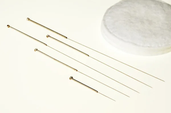 Aiguilles à acupuncture — Photo