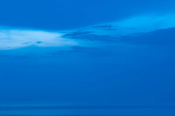 Blue sea horizon — Stock Photo, Image