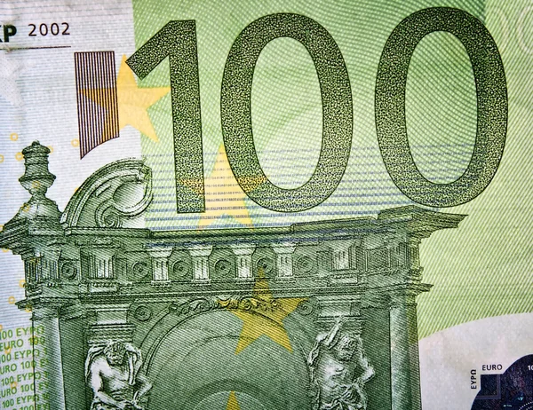 钱背景-欧洲欧元背景 — 图库照片