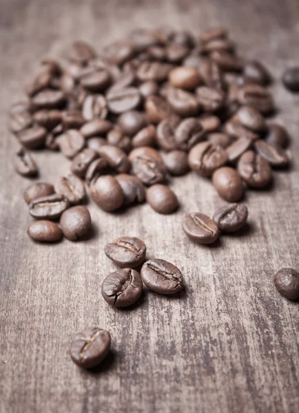 Palone ziarna kawy — Zdjęcie stockowe