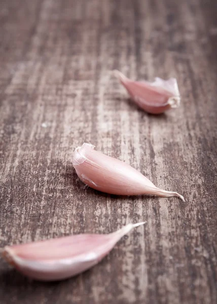 Garlic pieces — Stock Photo, Image