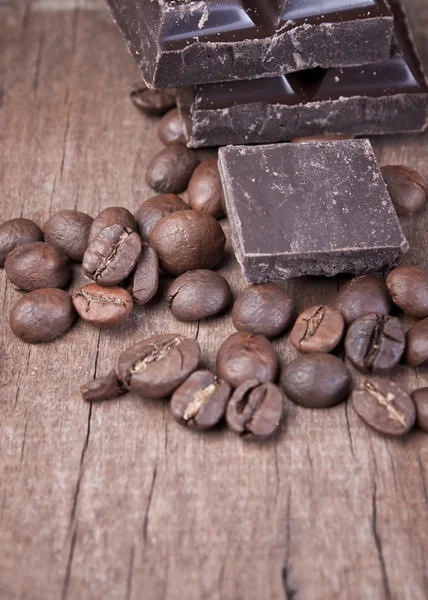 Шоколад і каву — стокове фото