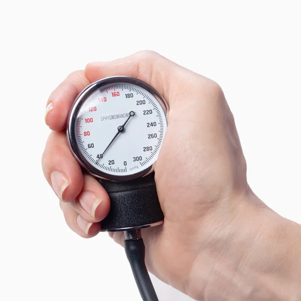 Stock image Close up view of a sphygmomanometer