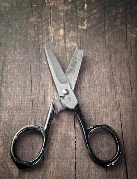 Stary uszkodzony nożyczki — Zdjęcie stockowe