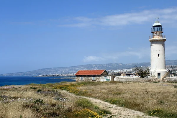 Faro en Paphos — Foto de Stock