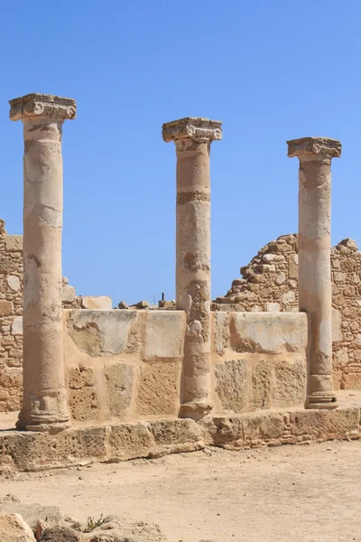 Археологические объекты в Пафосе — стоковое фото