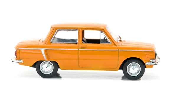 stock image Model of orange car