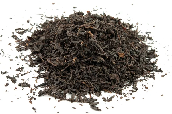 Schwarzer Tee isoliert — Stockfoto