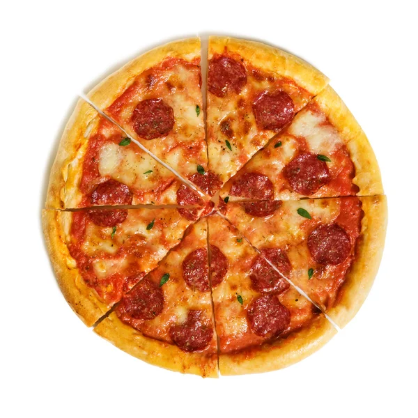 Pizza — Stockfoto