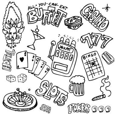 Gambling Set clipart