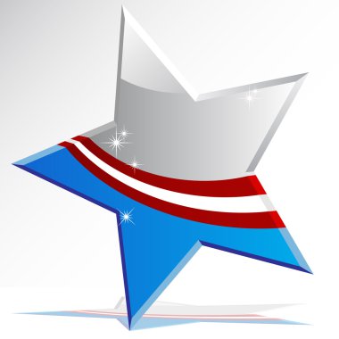 American Star Icon clipart