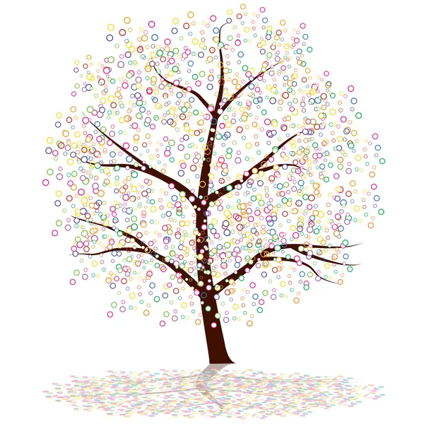 Точка дерево — стоковий вектор