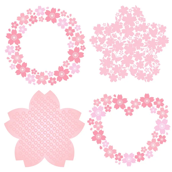 桜の花の装飾 — ストック写真
