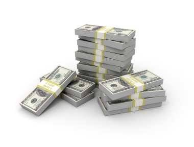 Big pile of money clipart