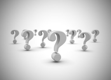 Question marks clipart