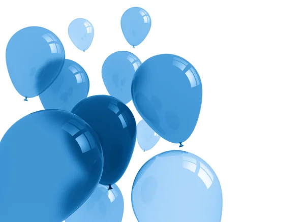 Mavi Balonlar — Stok fotoğraf