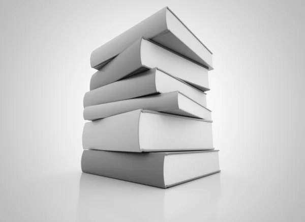 Books stacked — Stock Photo, Image