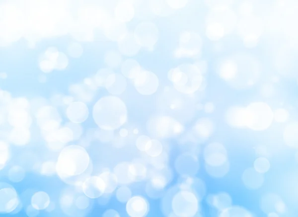 Blue bokeh abstract light background. — Stock Photo, Image