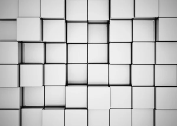 3 d ブロックの抽象的な背景 — ストック写真