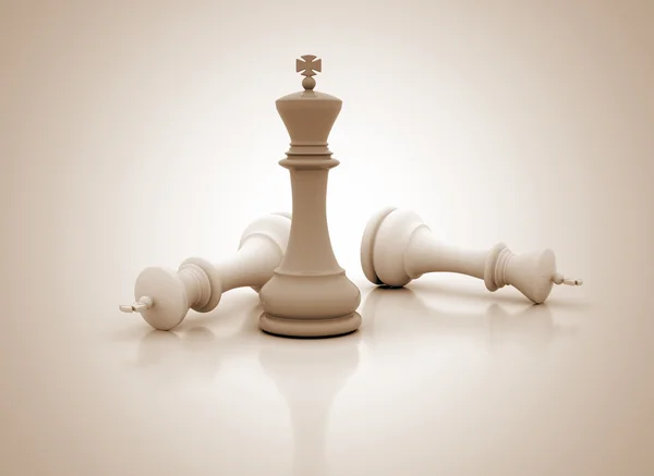 Šachový pojem image - úspěch — Stock fotografie