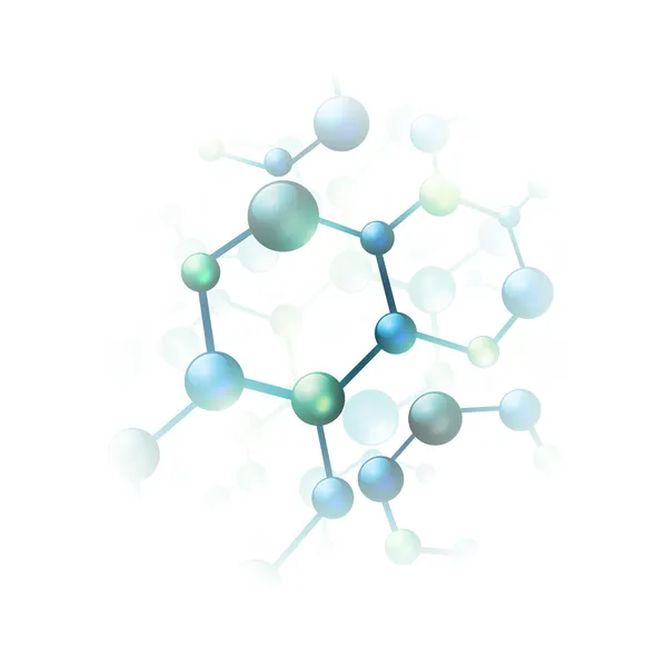 Abstracte molecuul — Stockvector
