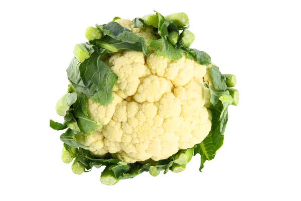 Cauliflower cutted on white background Stock Picture
