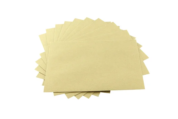 Série de envelopes de correio de documentos — Fotografia de Stock