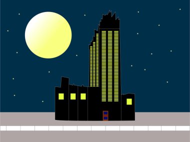 Sky scraper clipart