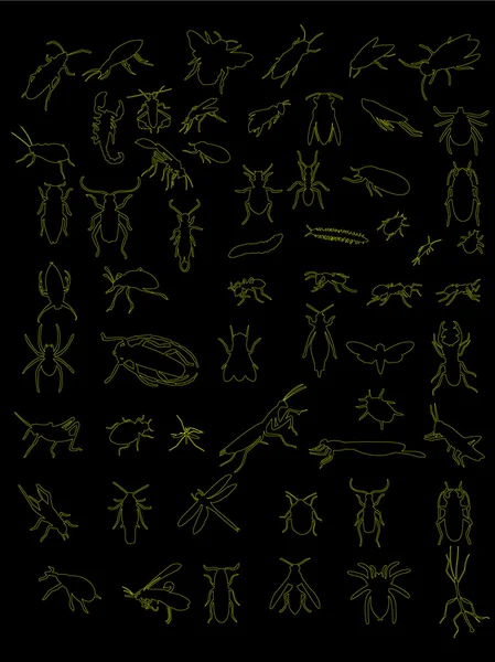Bugs-collectie — Stok Vektör