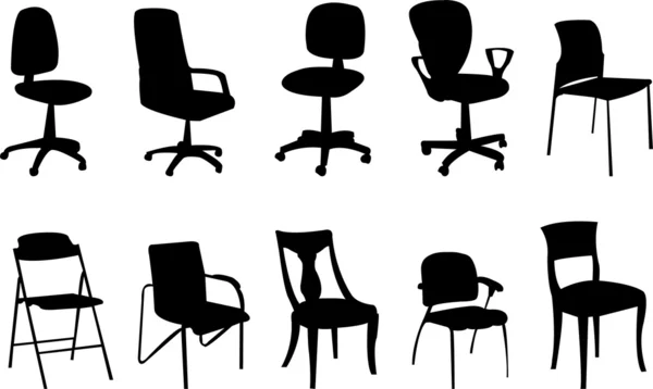 Stühle — Stockvektor