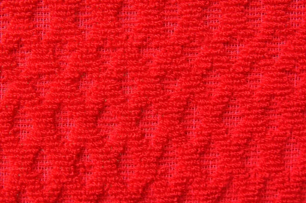 Primer plano de la textura textil patrón de lana roja —  Fotos de Stock