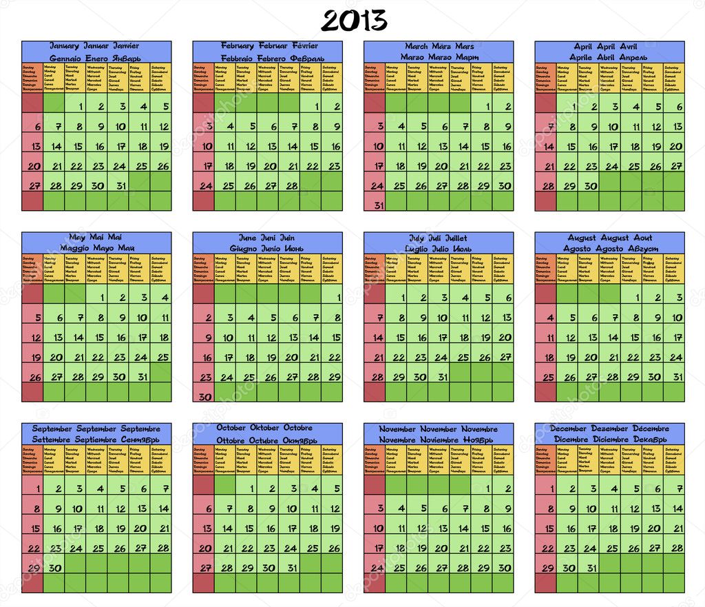 Stock options calendar 2013