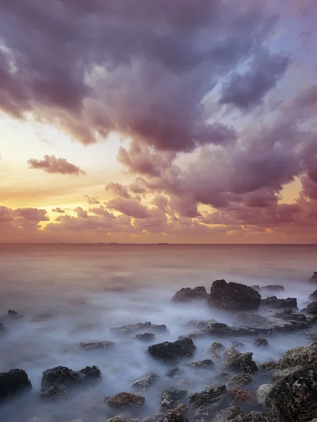 Morza na zachód słońca — Zdjęcie stockowe