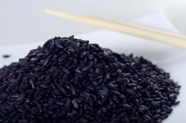 Siyah pirinç — Stok fotoğraf
