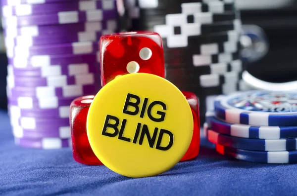 stock image Big blind