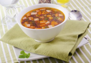 Fresh soup clipart