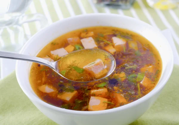 stock image Fresh soup