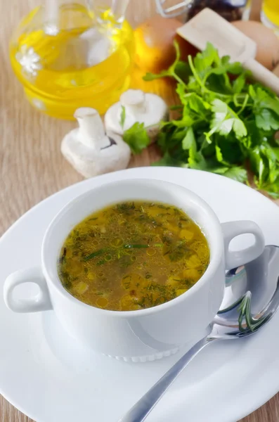 stock image Fresh soup