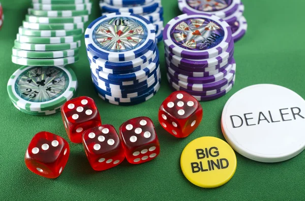 stock image Chips for poker