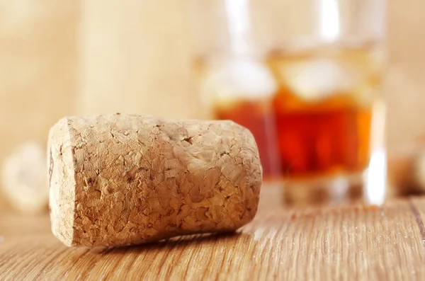 Cork for bottle — Stock Photo, Image