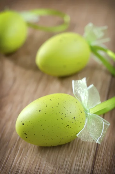 Huevos verdes — Foto de Stock